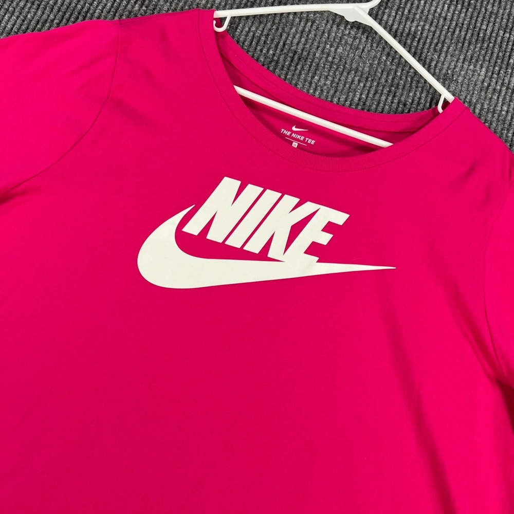 Nike Shirt Womens 2X Purple Short Sleeve Casual Comfort Outdoor Active